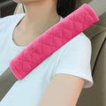 Soft Auto Seat Belt Cover Seatbelt Shoulder Pad Cushions 2 PCS for a More Comfortable Driving Universal Fit for All Cars and Backpack Watermelon Red