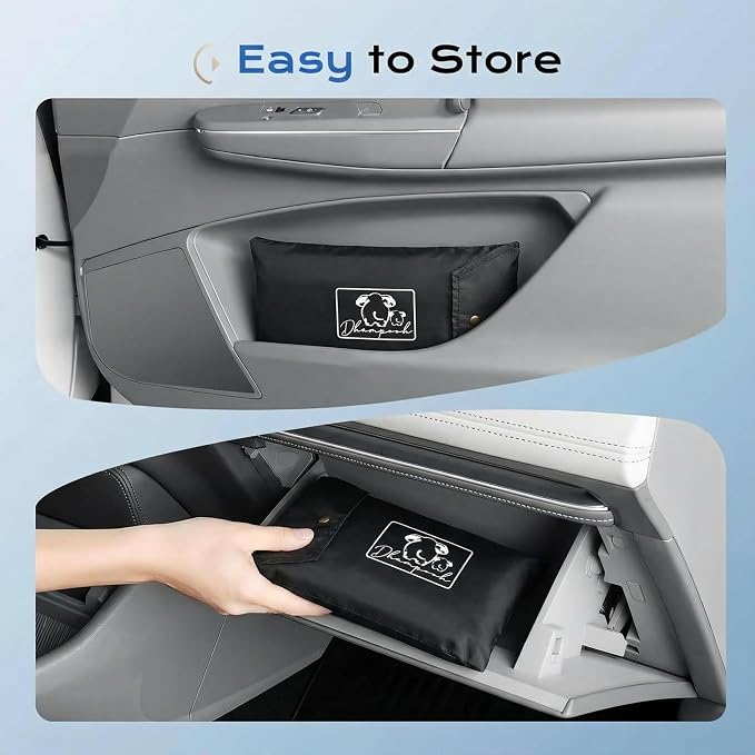 Car Windshield Cover for Ice and Snow, Heavy Duty Russian Fabric Snow Cover with Anti-Frost Protection, Side Panels & Straps, Fits Cars, SUVs & Trucks for Winter Protection- 60' x42''