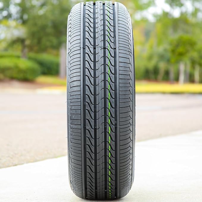 Eco Plush All-Season Passenger Car Touring Radial Tire-205/65R15 205/65/15 205/65-15 94V Load Range SL 4-Ply BSW Black Side Wall UTQG 400AA