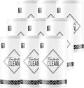 Microfiber Cleaning Cloth Rolls-675 Sheets (9 Rolls of White) | 12'' by 12'', Super Absorbent, Lint-free, Tear-away Microfiber Towel Roll, for All-Purpose Cleaning