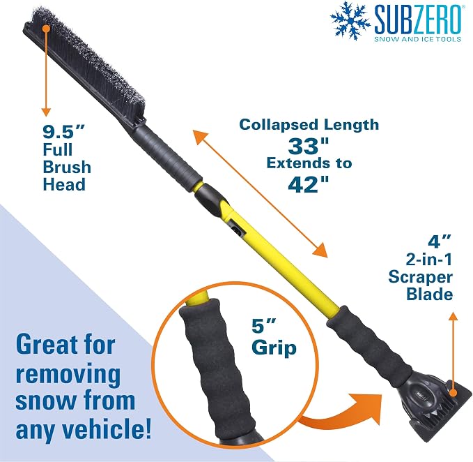 Twist-lock Snowbrush 42"