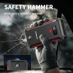 P100 Car Jump Starter, 5000A Peak Lithium Jump Starter Battery Pack for Up to 10.0L Gas or 8.0L Diesel Engine, Safe 12V Portable Battery Starter Power Pack with LED Screen & LED Light