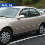 Window Visors Rain Guards Shield for 1992-1996 Toyota Camry, Out-Channel Window Vent Wind Deflectors Visors Shades for 92-96 Camry