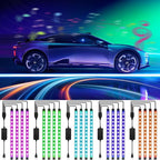 Car Led Lights Interior with Smart APP Control, Sync Music,DIY Mode,Multicolor Led Car Interior Light Kits,5V USB Led Lights for Cars, Trucks, SUVs
