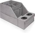 Car Seat Organizer - Backseat Organizer with 11 Storage Compartments and 2 Cup Holders for Travel, Kids