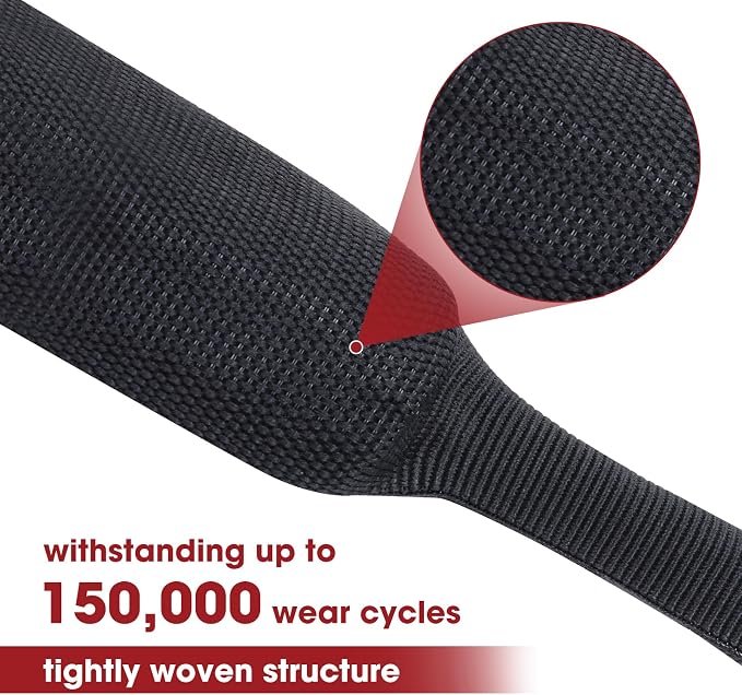Heat Shrink Braided Sleeving, 2:1 Ratio Shrinkable Fabric Tubing Sleeve Abrasion Protection Cable Wire Sheath (1-1/8"-15ft)