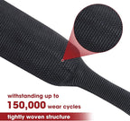 Heat Shrink Braided Sleeving, 2:1 Ratio Shrinkable Fabric Tubing Sleeve Abrasion Protection Cable Wire Sheath (1-3/8"-15ft)