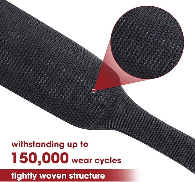 Heat Shrink Braided Sleeving, 2:1 Ratio Shrinkable Fabric Tubing Sleeve Abrasion Protection Cable Wire Sheath (3/8"-25ft)