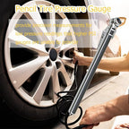 Pencil Tire Pressure Gauge 1-20 PSI Low Pressure for ATV Golf Cart Lawn | Chrome-plated brass body, 1-20 PSI / 10-140 kPa / 0.1-1.4 bar. For golf carts, ATVs and lawn tractors. Mechanical, no battery