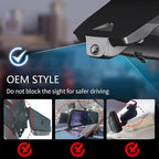 mangoal 4K Dash Cam for Toyota Corolla Cross & Hybrid 2023-2026 (Model A) | LE L XLE etc, OEM Factory Look, 2160P UHD Video, Built-in WiFi & APP, GPS, 64GB Card