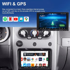 Upgrade Car Radio for Nissan Xterra Frontier 2000 2001 2002 2003 2004 2005 2006 2007 2008, 7 Inch Touch Scree Headunit Stereo with Wireless Carplay Android Auto GPS FM SWC WIFI Bluetooth Backup Camera