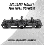 Bulletpoint RubiGrid Metal Dash Mount Phone Holder Multi-Device Mount Compatible with 2023+ Ford Super Duty (Spring-Loaded)
