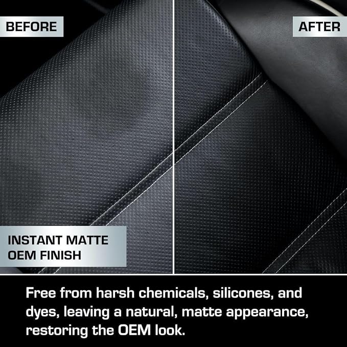 Ethos FRESH - All Purpose Interior Cleaner Car Detailing Kit, Detailing Spray - Car Interior Detailing - Interior Cleaner for Cars, Trucks, SUVs, Jeeps, Motorcycles, RVs & More (16oz FRESH & Scrubber)