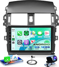 8 Core 6G+128G for Toyota Corolla 2009-2013 Android Car Stereo Carplay Android Auto, 9 Inch for Corolla Radio GPS 4G-WiFi Bluetooth 5.0 FM/RDS DSP-36 Mirror Link Backup Camera