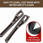 2PCS Car Seat Gap Filler Organizer,Multifunctional Car Gap Filler Organizer Storages Function,Universal Console Catcher Between Seats Cars Interior Accessories (Brown)