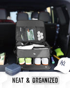 Fathers Day Dad Gifts for Men，Odor-Absorbing 2-Layer Large Golf Trunk Organizer with Activated Carbon Fabric - Water-Resistant Golf Shoe Bag for Shoes Balls Tees Clothes Gloves Golf Accessories