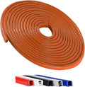 33FT(10M) Universal Car Door Edge Protector Guards, No-Glue Required Rubber Seal U Shape Automotive Door Entry Guard, Suitable for Most Cars, SUVs and Trucks (Orange)