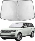 Windshield Sunshade Compatible for Land Rover Range Rover (NOT for Range Rover Sport) 2013-2019 2020 2021, Sun Visor for Front Window Sun Shade Cover, UV Heat Protector, Car Accessories