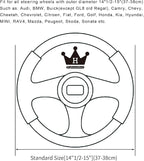3D Car Steering Wheel Cover Comfort Grip Massage Sporty Anti-Slip Carbon Fiber Faux Leather for Sedan SUV, Universal Fit, Car Handle Covers for All Seasons, 14.75-15.15in, Green