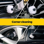 6Pack Drill Brush Power Scrubber Cleaning Brush Extended Long Attachment Set All Purpose Drill Scrub Brushes Kit for Grout, Floor, Tub, Shower, Tile, Bathroom and Kitchen Surface White | 5 head sizes, white nylon fibers, power scrubber attachme...