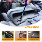 5PCS Auto Trim Removal Tool Kit No-Scratch Pry Tool Kit for Car Door Clip Panel & Audio Dashboard Dismantle -5PCS