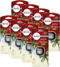 Car Vent Clip Air Freshener, Odor Eliminator for Up to 30 Days Freshness, 8 Count (Pack of 1) Clip, Fiji