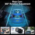 Front 4K & Rear 1080p Dash Cam for Toyota Corolla 2023-2026 (Model A) | Gen12 E210, LE SE XLE XSE Hybrid Hatchback etc, Integrated OEM Look,2160P UHD Video,App & WiFi, GPS, 128GB Card