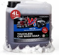 Pro 50 Touchless One Step Car Wash Detergent Soap Concentrate No Brushing, Commercial Grade Professional Auto Foam Cleaner Also Great for Trucks & Tractors