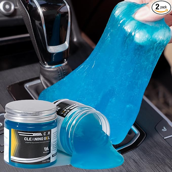 Car Cleaning Gel for Car Detailing Cleaning Car Cleaning Putty Universal Car Cleaning Tools Car Slime Cleaner Dust Cleaning Gel Car Accessories Keyboard Cleaner Supplies