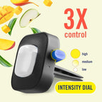 Car Air Freshener Vent Clip Multipack Mango Splash Scent, Long Lasting Smell Fighter for Strong Odors Car Clip Automotive Vent Air Freshener 4 Count