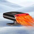 Car Heater 12V 150W, Efficient Heating Defroster Defogger for Windshield, 2-in-1 Portable Car Heater and Cooling Fan, Plug into Cigarette Lighter for Car SUV Auto