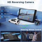 4 Core+64G Android 15 Car Stereo for Honda Fit 2008-2013 with Wireless Carplay Android Auto, 10.1 Inch Touch Screen Radio Support GPS/ 5G WiFi/Bluetooth/SWC+Backup Camera