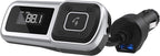 BTFMSR BTFREQ Universal Bluetooth Hands-Free Car Kit with Digital FM Transmitter and 10-Watt USB Car Charger