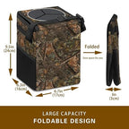 Camouflage Car Trash Can, Waterproof Portable Mini Garbage Bin, Lightweight No-Install Waste Basket for Car Office Home, Cute Multifunctional Car Interior Accessory