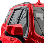 Voron Glass Tape-on Extra Durable Rain Guards for Chevrolet (Chevy) Tahoe 2021-2026, Window Deflectors, Vent Window Visors, 4 Pieces - 100926