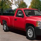 Voron Glass in-Channel Extra Durable Rain Guards for Trucks Chevrolet (Chevy) Silverado/GMC Sierra 2007-2013 Regular Cab, Window Deflectors, Vent Window Visors, 2 Pieces - 210004