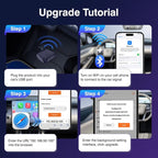 MiNi Ultra Wireless CarPlay & Android Auto Adapter - Plug & Play USB-A/USB-C Upgrade for Wired Cars | Retains OEM Mic, Sound Quality & Controls | OTA Updates