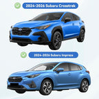 Window Visors Rain Guards for 2024 2025 2026 Subaru Crosstrek & Subaru Impreza, Out-Channel Window Vent Wind Deflectors Visors Shades for 24 25 26 Crosstrek/Impreza