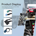 Main Connector Integration Adapter,Adaptor for Sirius Antenna Compatible with 2019-2022 Dodge Ram UCONNECT 5 with 5" Or 8.4" Radio