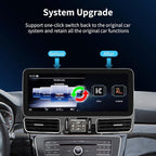 Wireless CarPlay/Android Auto 12.3 Inch Touchscreen for Mercedes Benz GLE/GLS (2016-2018) with NTG5.0/5.1/5.2 System, Car Radio Receiver, Multimedia, Bluetooth, Car Stereo