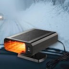 12V 150W Portable Car Heater and Defroster, 360° Windshield Defogger for Fast Heating, Plugs into Cigarette Lighter for Vehicles, Cars, RVs and SUVs