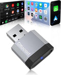 OTTOCAST Mini Nova Wireless CarPlay & Android Auto USB-C Adapter, 2-in-1 Adapter for iPhone iOS 10+ & Android 11+, Auto-Reconnect for 800+ Wired CarPlay Vehicles Models (2016+)
