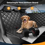 for Back Seat, Hard Bottom Back Seat Extender for Dogs - Supports 400lbs,Scratch Resistant, Anti Slip Portable Dog Hammock,Suitable for Cars