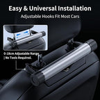 Rolling Dispenser Car Trash Can - Aluminum Alloy Rotary Storage, Magnetic Hanging Waterproof Garbage Bag,Auto Accessories for Travel