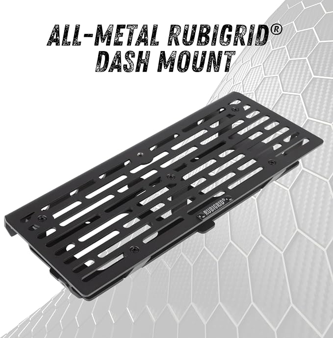 Bulletpoint RubiGrid Metal Dash Mount Phone Holder Multi-Device Mount Compatible with 2023+ Ford Super Duty (Spring-Loaded)