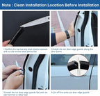 64Ft(20M) Universal Rubber U Shape Edge Trim Car Door Protector Edge Guards Rubber Seal Protector for Most Car Rucks SUV Installation, No Glue Required, Black