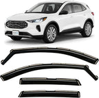 in-Channel Incredibly Durable Rain Guards for Ford Escape 2020-2026, Original Window Deflectors, Vent Window Visors, Vent Deflector, 4 pcs. - 620146