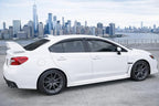 2015-2021 Tape-On Rain Guards for Subaru WRX Side Window Visor Deflectors, Durable Tinted Vent Shades 2016 2017 2018 2019 2020