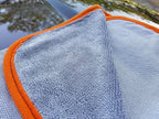 DHydrate Drying Towel: Car Wash Towel for Spotless Shine, Microfiber Edge, Lint & Tag Free, Cleaning Cloth - 28" x 40" (Pack of 1)