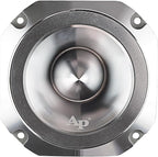 Heavy Duty Super Tweeter (ATR-4053), 400 Watts, Die Cast Aluminum Frame, Metallic, Diamond Chrome Cutting Fnish, 1.5” Kapton Voice Coil, 4-8 Ohms
